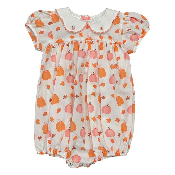 Pumpkin Print Bubble by LuLu BeBe