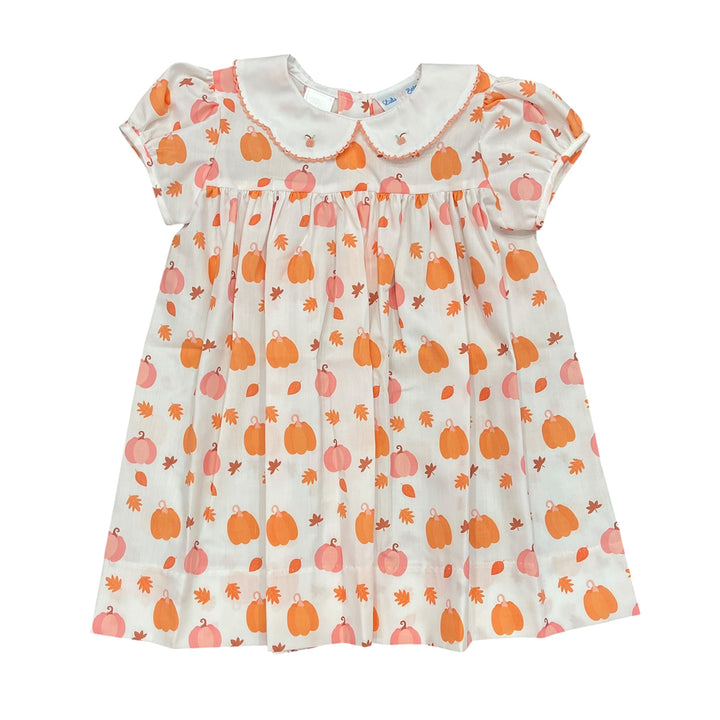 Pumpkin Print Dress by LuLu BeBe