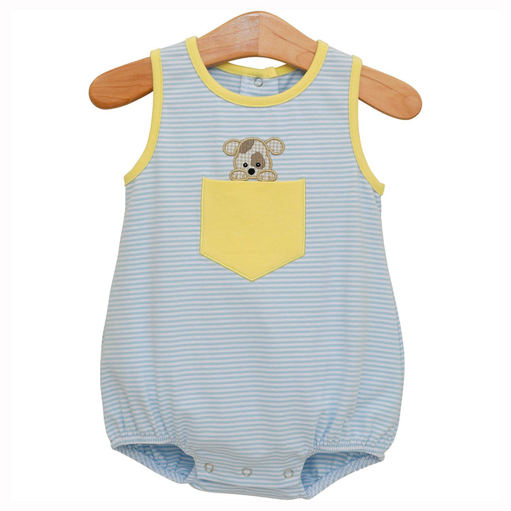 Puppy Paws Romper by Trotter Street Kids