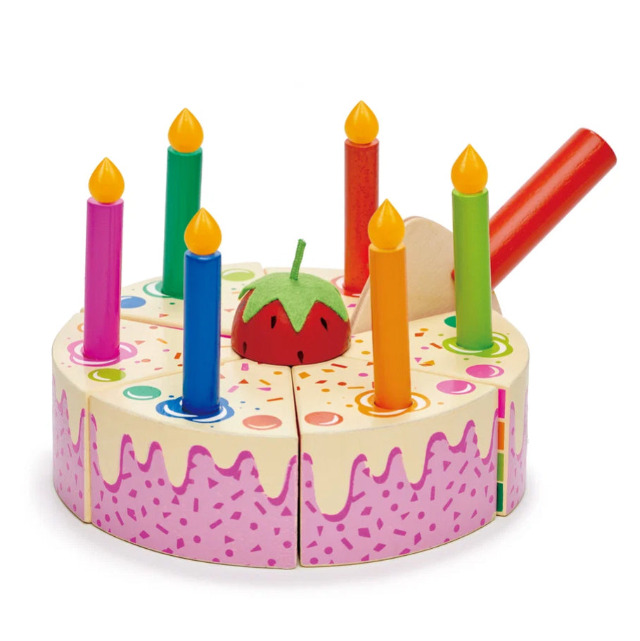 Rainbow Birthday Cake by Tender Leaf Toys
