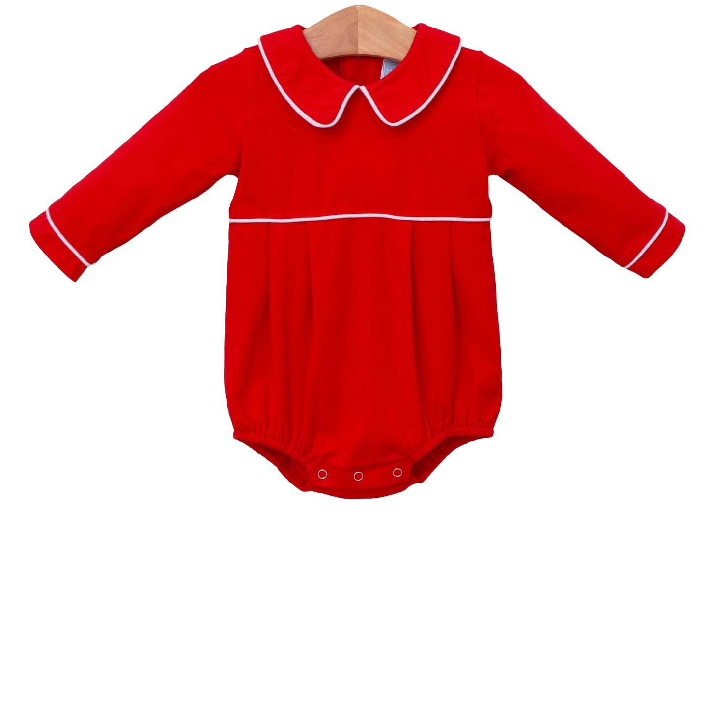 Red Boy Romper by Trotter Street Kids