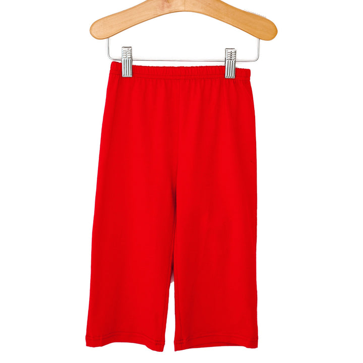 Red Knit Pants by Trotter Street