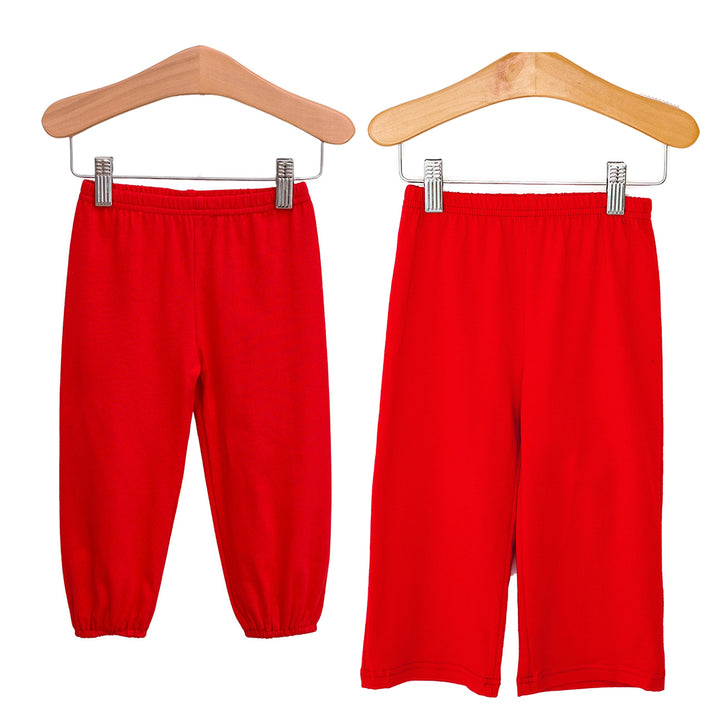 Red Boy's Knit Pants by Trotter Street Kids