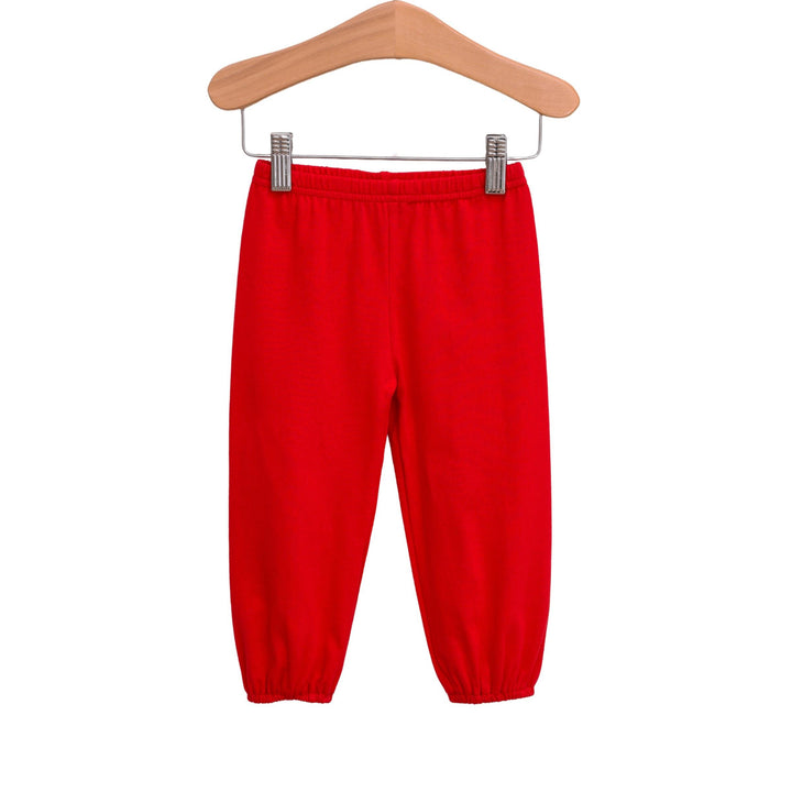 Red Boy's Knit Pants by Trotter Street Kids