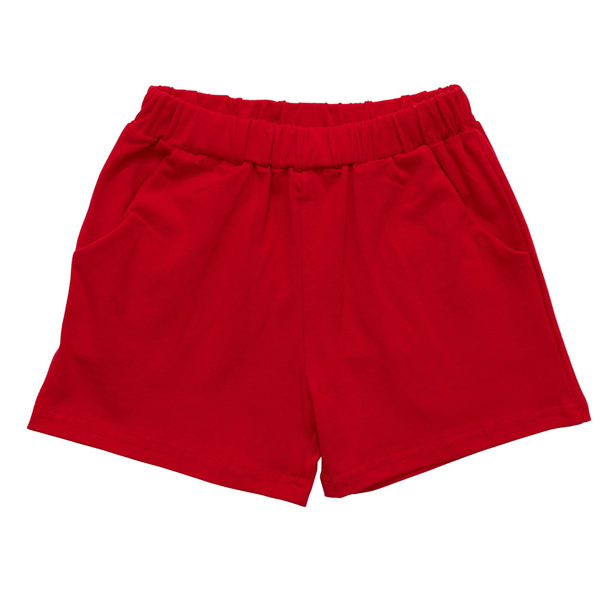 Red Pocket Shorts by Trotter Street Kids