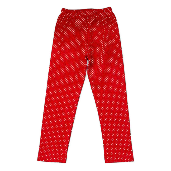 Red Polka Dot Leggings by Luigi