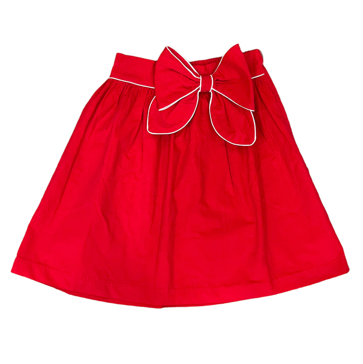 Marco & Lizzy Red Bow Skirt