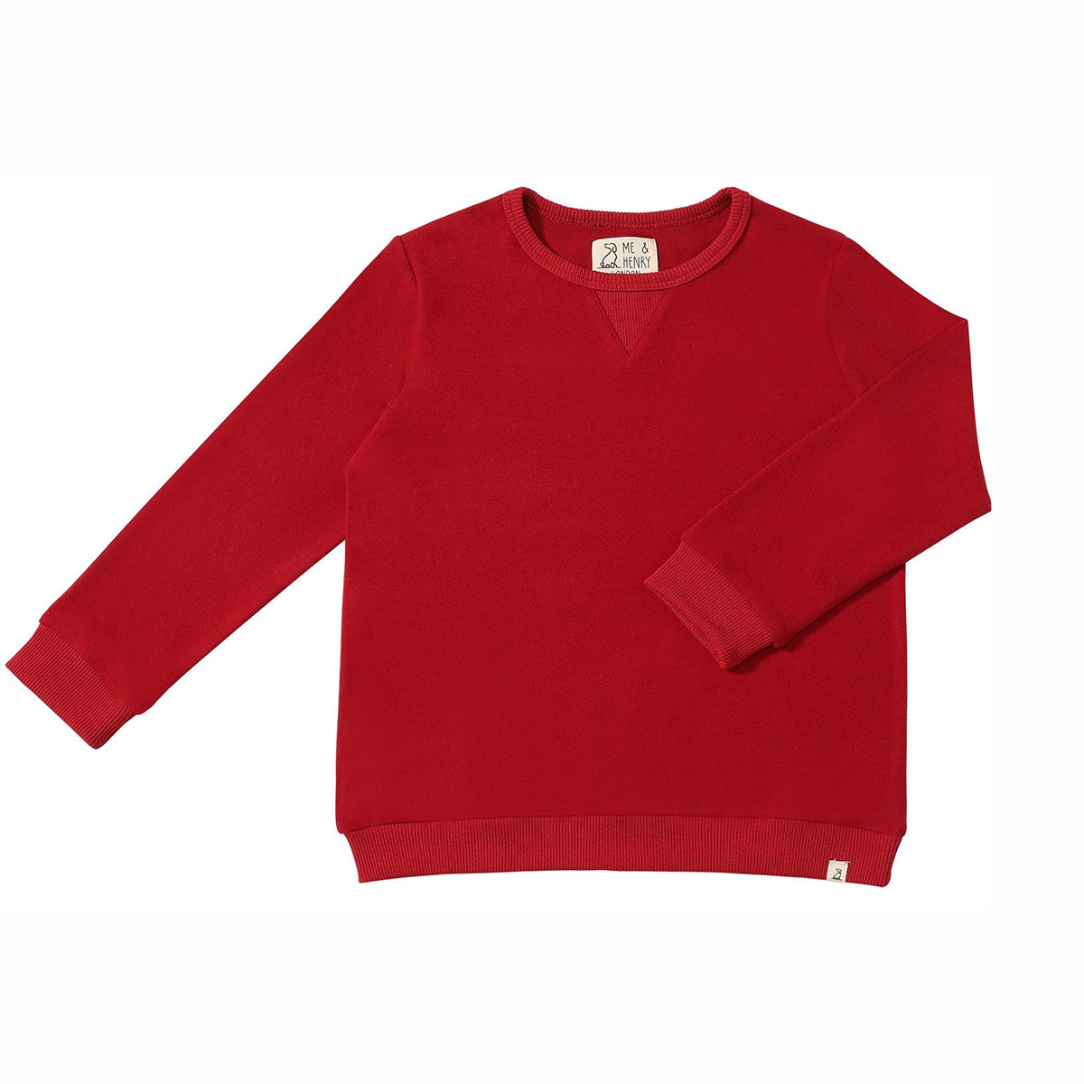 Red Tarquin Sweatshirt by Me & Henry