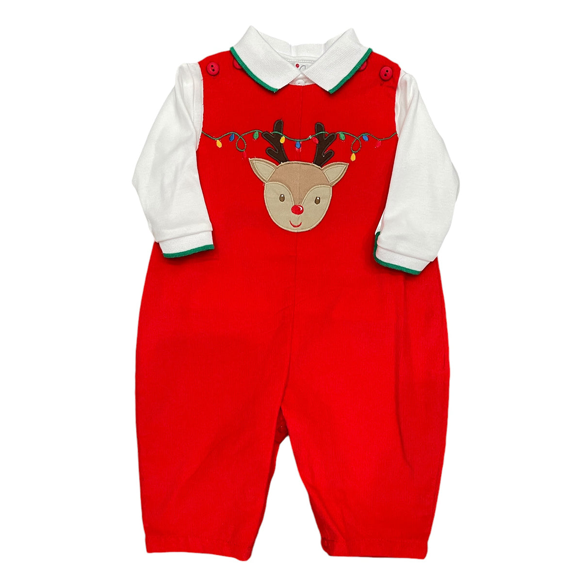 Reindeer Longall with Shirt by Petit Ami