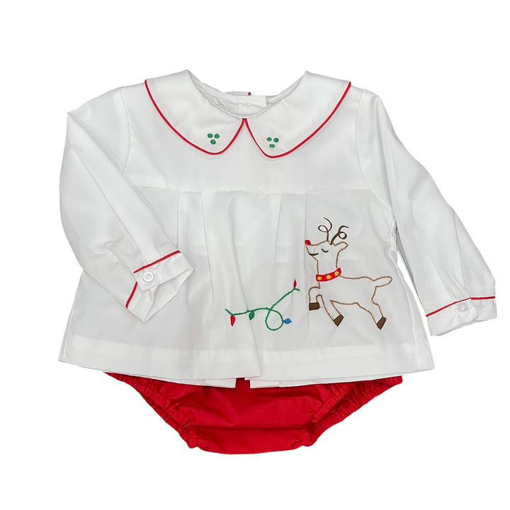 Petit Ami Reindeer Diaper Set