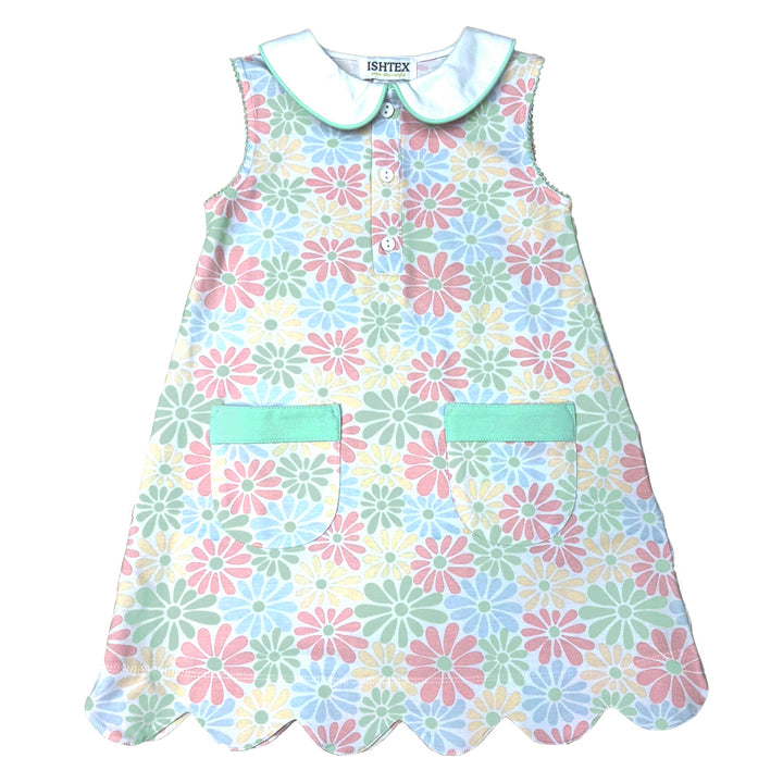 Retro Flowers Dress by Ishtex