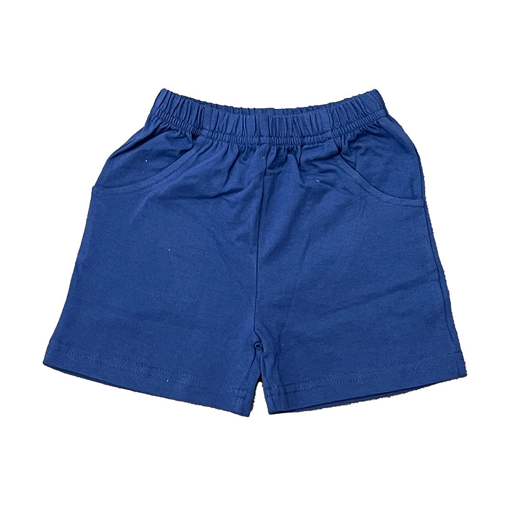 Royal Jersey Front Pockets Shorts by Luigi