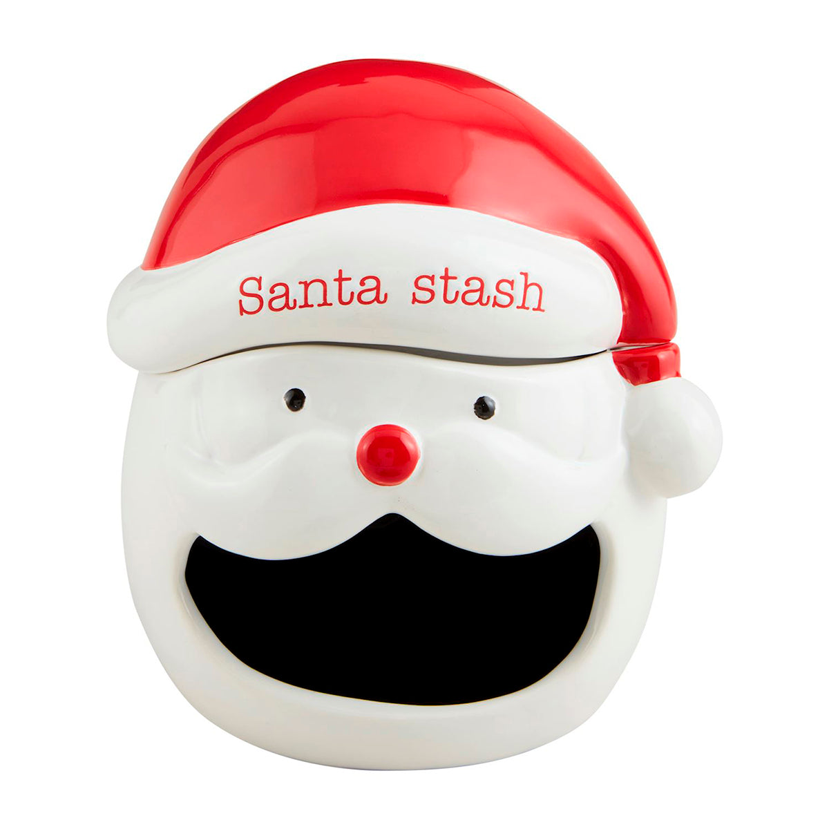 Santa Candy Container by Mud Pie