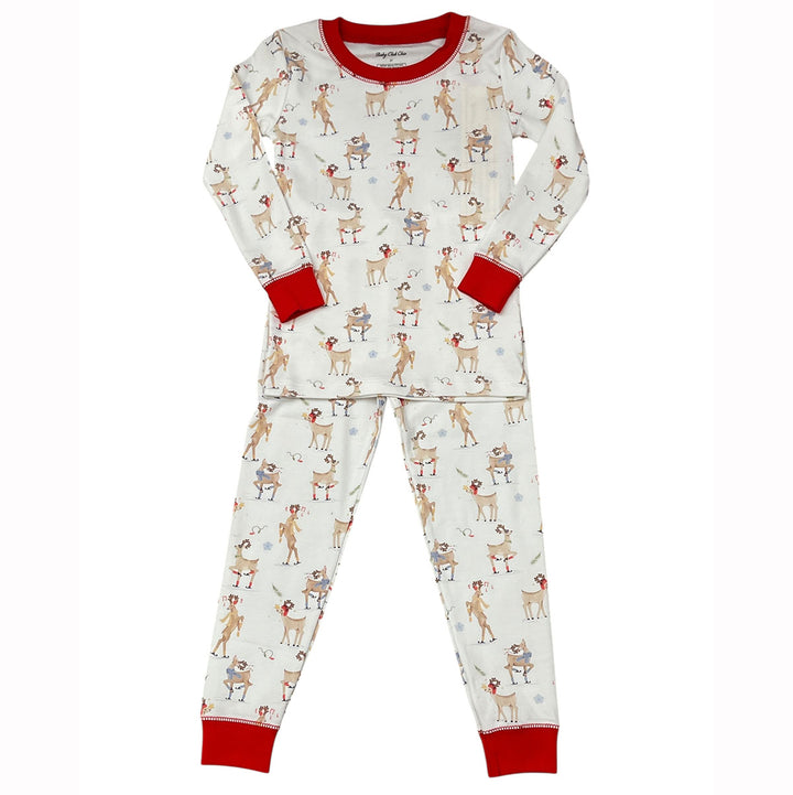 Santa's Friends Pajama Set by Baby Club Chic