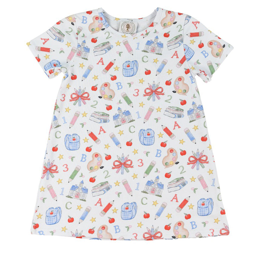 School Supplies Susie Swing Dress by Cypress Row
