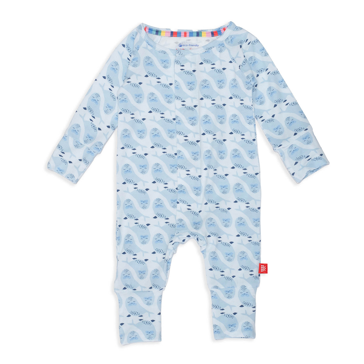 Blue Signed Sealed Delivered Convertible Coverall by Magnetic Me