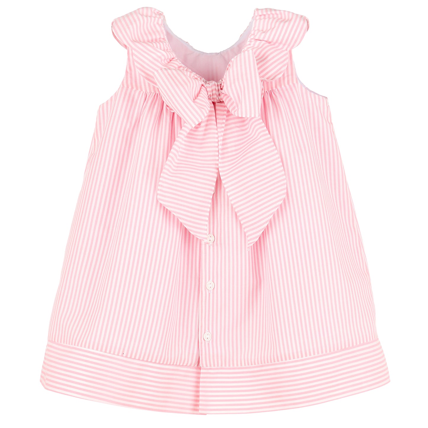Sophie & Lucas Sip & See Pink Stripe Dress