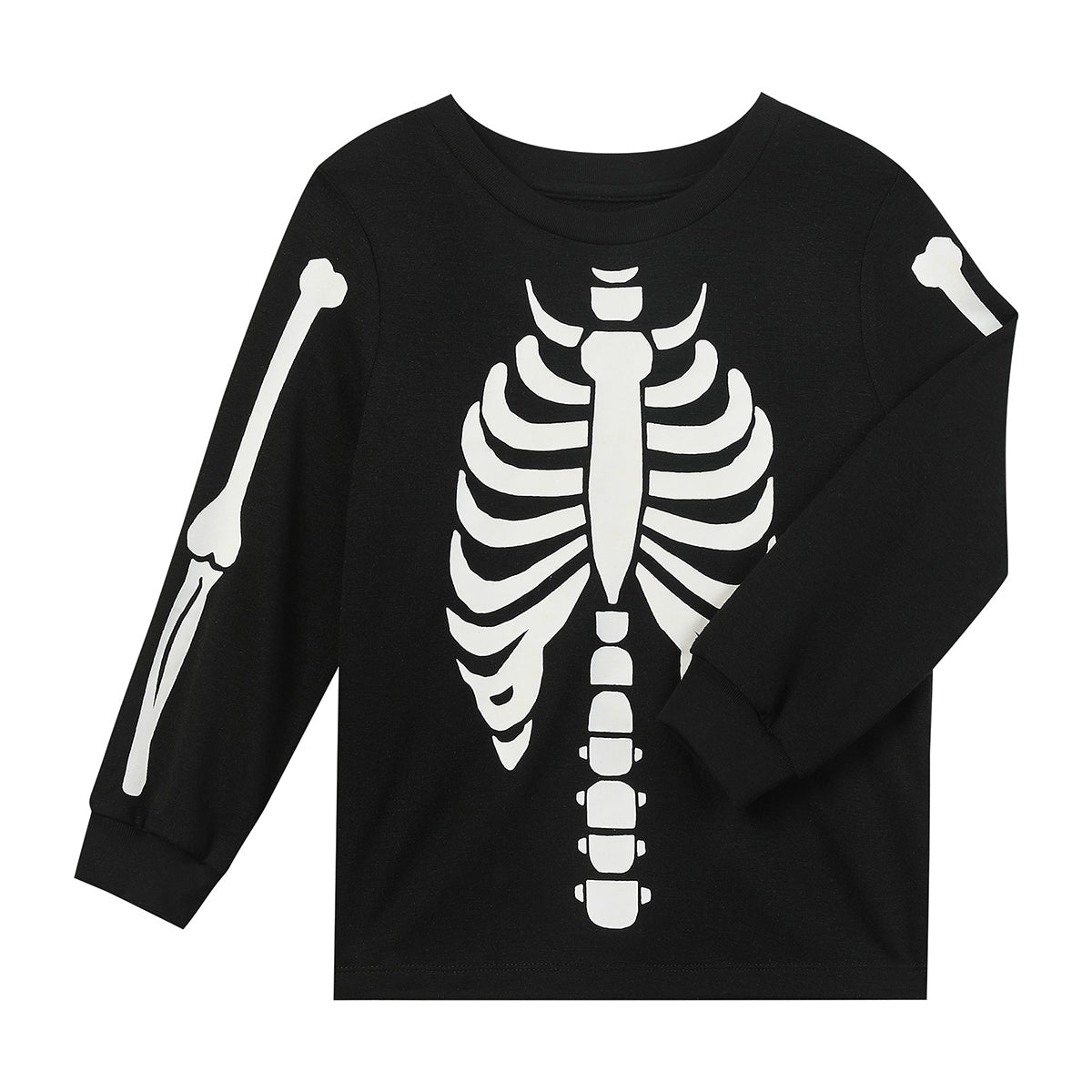 Skeleton Glow-in-the-Dark Tee by Me & Henry