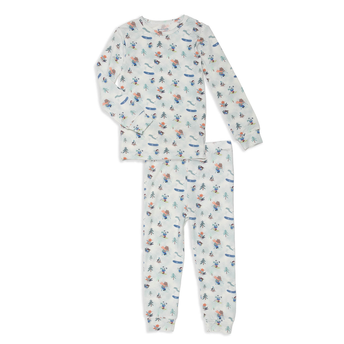 Tis the Ski-Son Modal Pajama Set by Magnetic Me