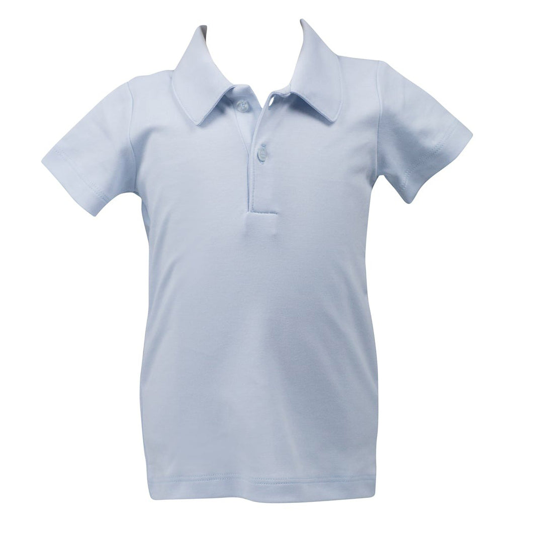 Sky Blue Polo Shirt by The Proper Peony