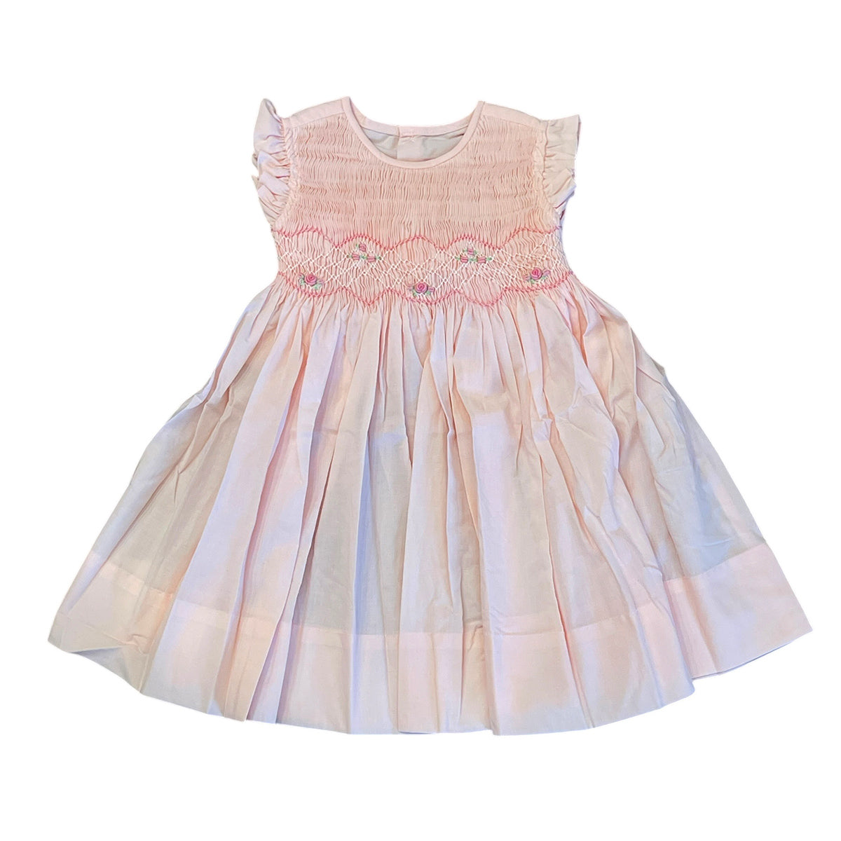 Bunches of Roses Smocked Dress by Baby Sen