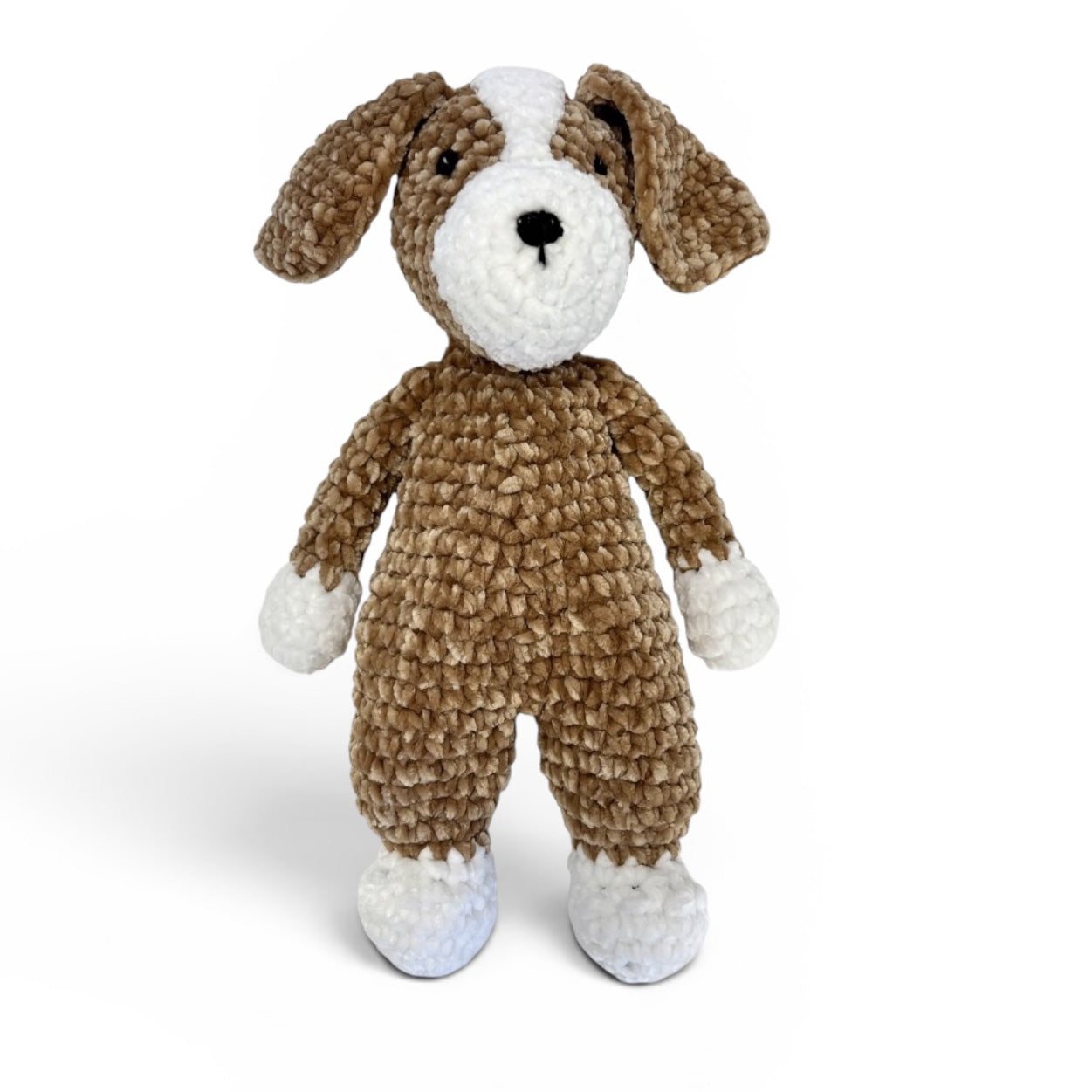 Bosco the Chenille Crochet Dog by Zubels