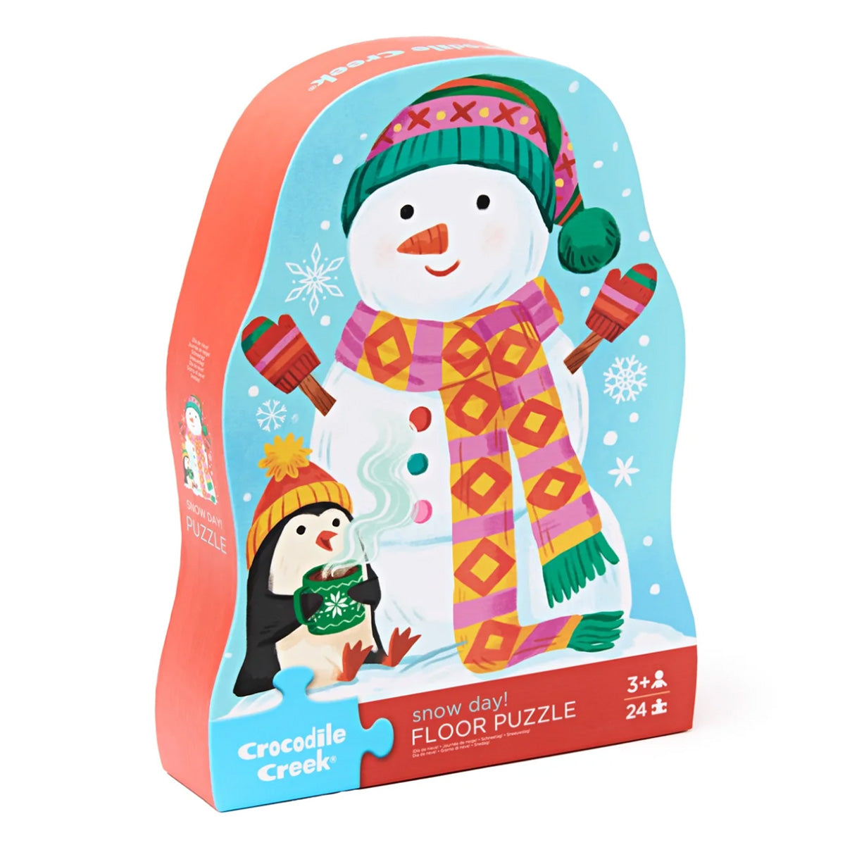 Snow Day 24-Piece Puzzle by Crocodile Creek