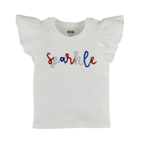 Sparkle Tinsel Shirt by Mud Pie