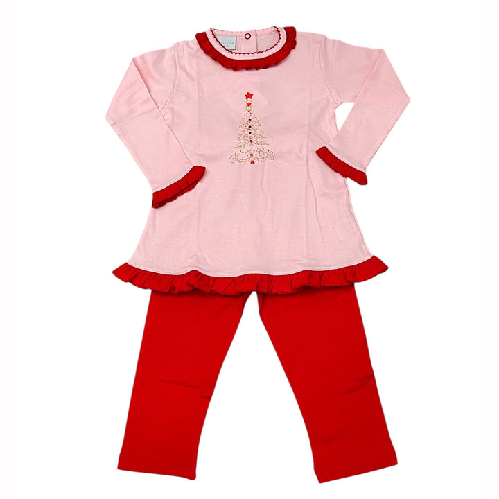 Sparkly Christmas Tree Legging Set by Squiggles