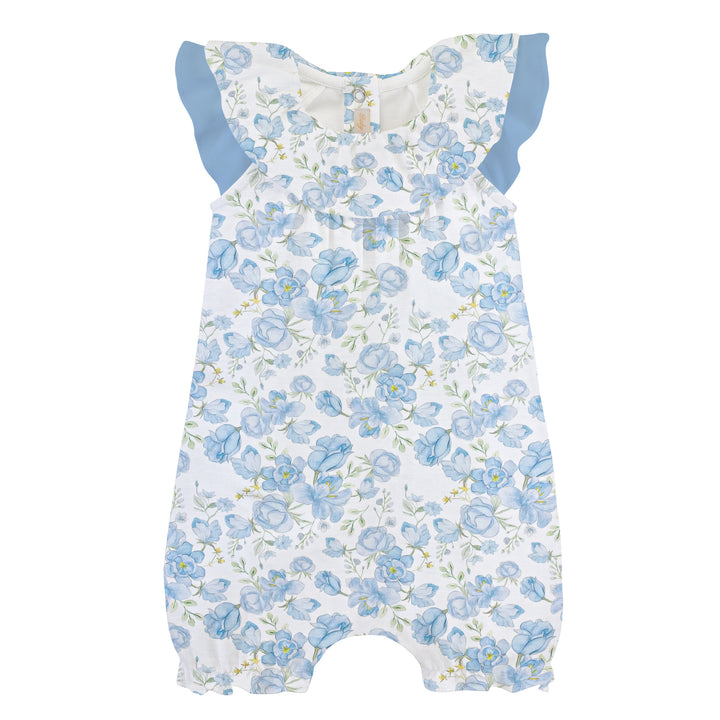 Spring in Blue Romper by Baby Club Chic