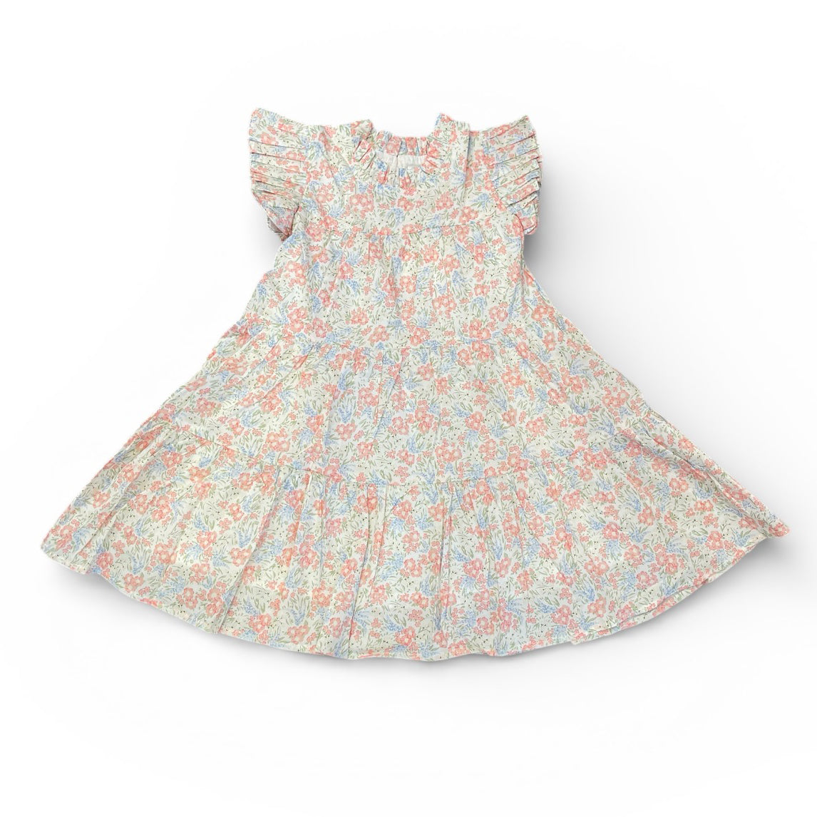 Spring Floral TIered Dress by LuLu BeBe