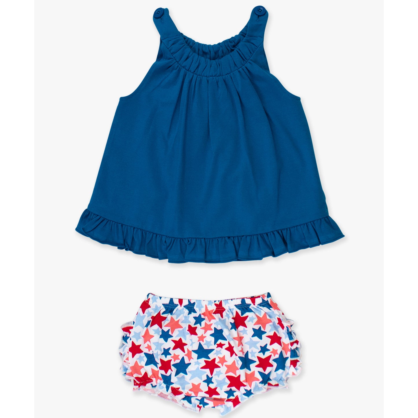 Star-Spangled Swing Top & Bloomer Set by RuffleButts