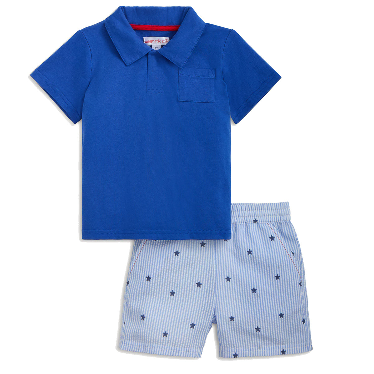 Stars Boy Short Set by Magnetic Me