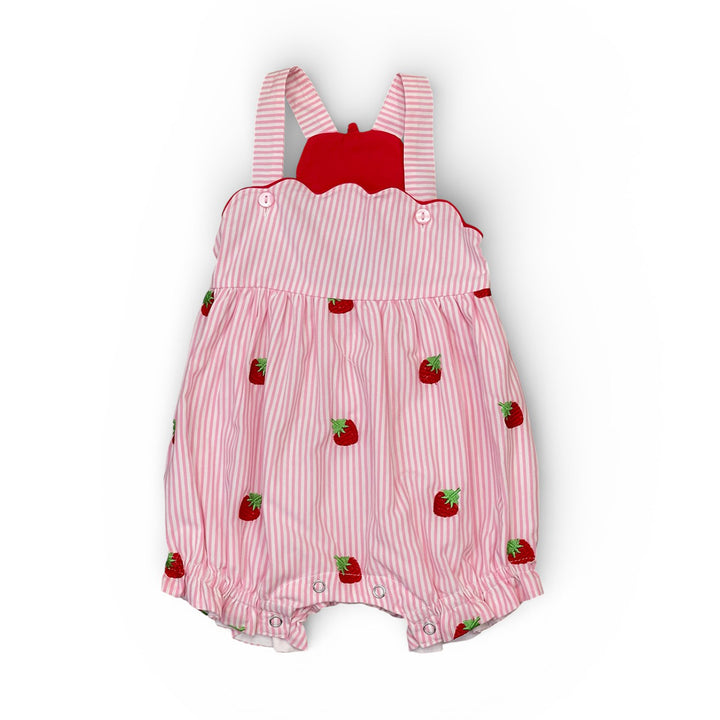 Strawberry Romper by Cotton Kids