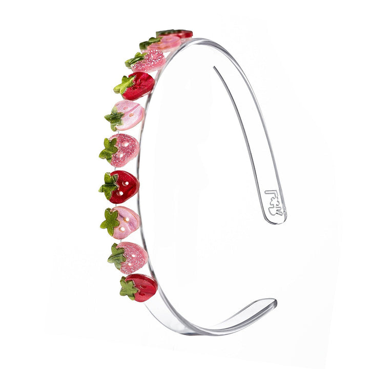 Lilies & Roses Strawberries Headband