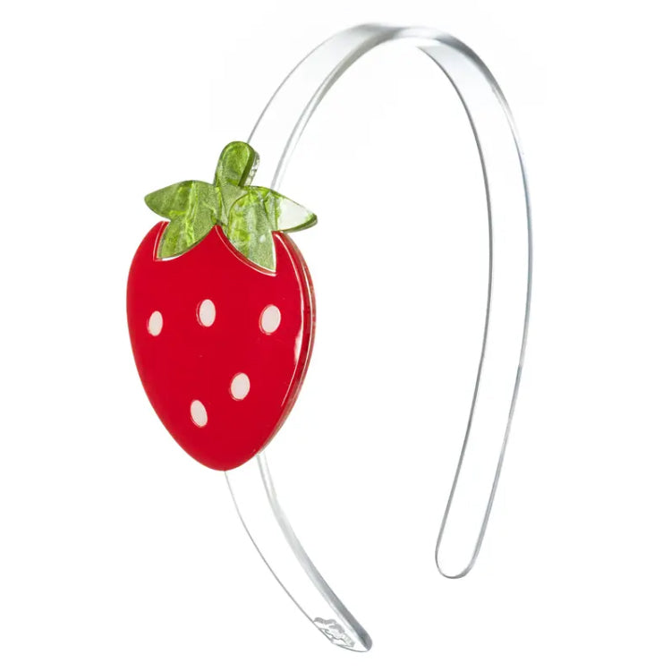 Strawberry Headband by Lilies & Roses