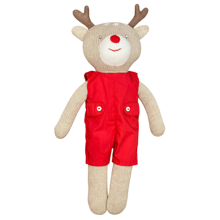 Boy Doll with Reindeer Longall by Petit Ami