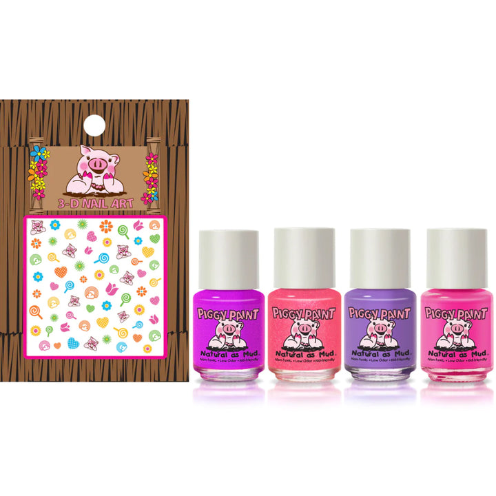 Piggy Paint - Swirls & Twirls Gift Set (4 pack)