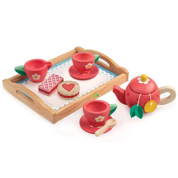 Tender Leaf Toys Tea Tray Set (Ages 3+ Years)