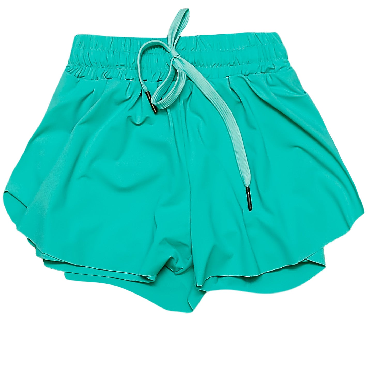 Teal Butterfly Shorts by Belle Cher