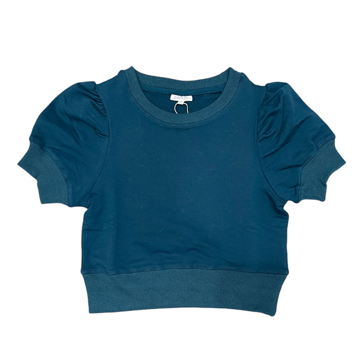 Riley Dark Teal Sweatshirt by Pleat Collection