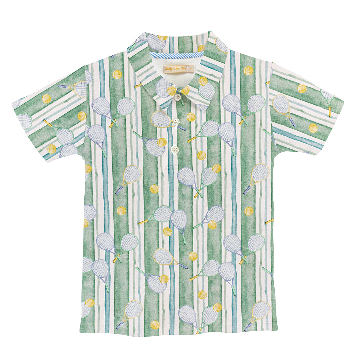 Tennis Club Shirt by Baby Club Chic
