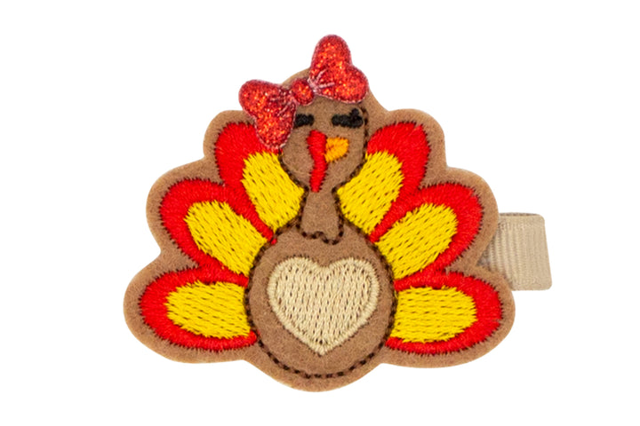 Wee Ones Thanksgiving Turkey Sculpture Bow