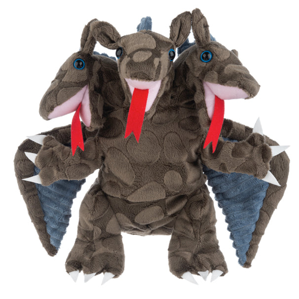 3-Head Dragon Hand Puppet Plush by Ganz