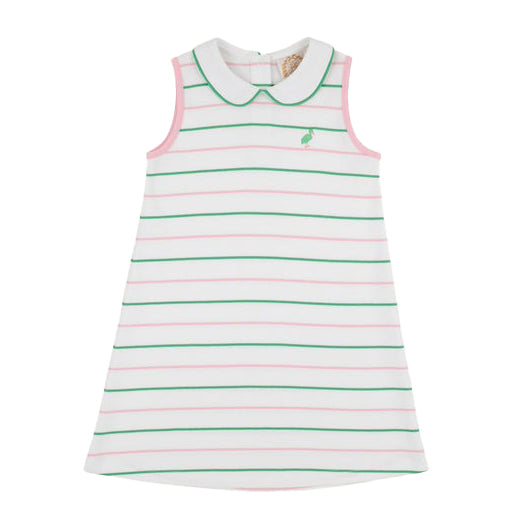 Tradd Street Stripe Maude's Peter Pan Collar Dress by The Beaufort Bonnet Company