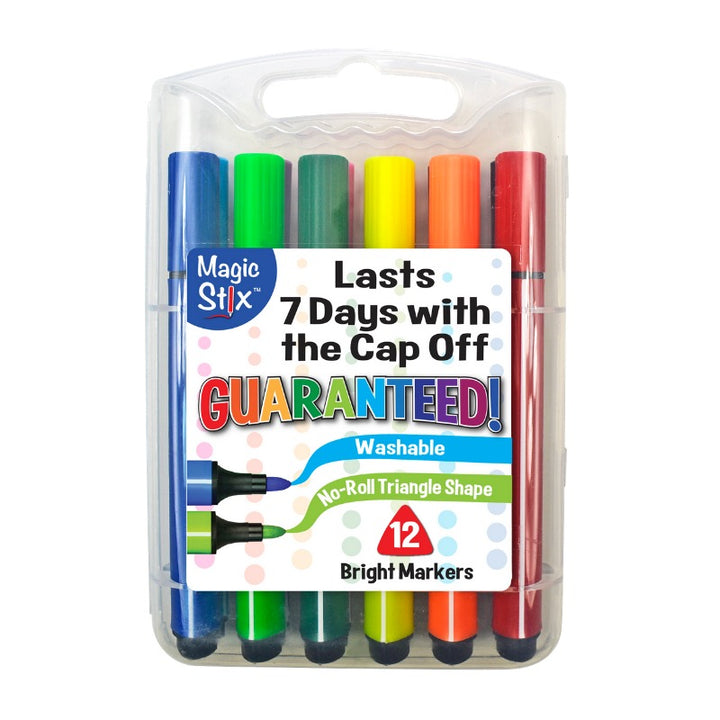 Magic Stix Markers - 12 Colors