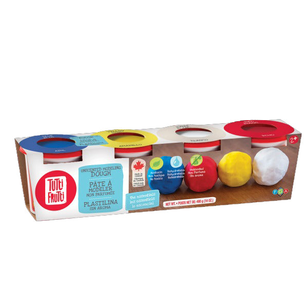 Tutti Frutti Unscented 4-Pack Dough Kit