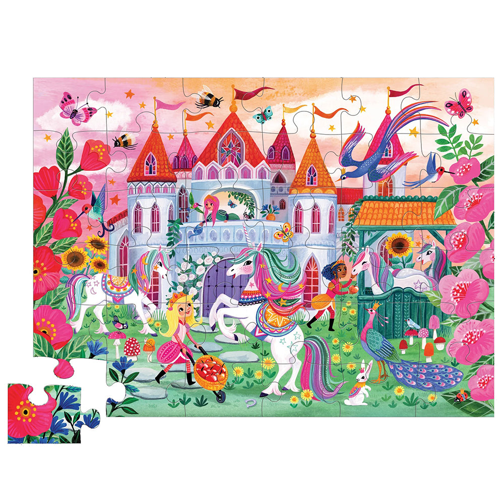 Unicorn Castle 36-Piece Puzzle by Crocodile Creek