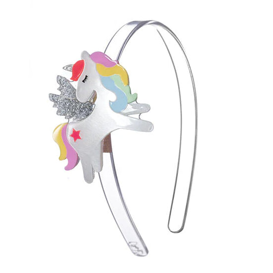 Unicorn in Pastel Shades Headband by Lilies & Roses