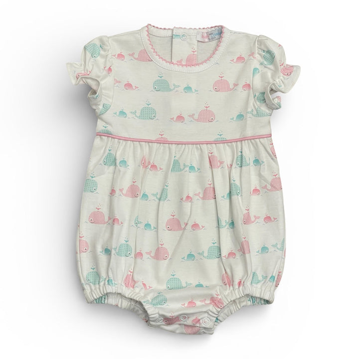 Whales Girl Bubble by Baby Loren